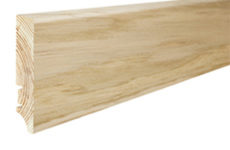 Listwa przypodłogowa P78 DĄB lakier biały