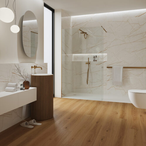 Panele winylowe Dąb Mosiężny